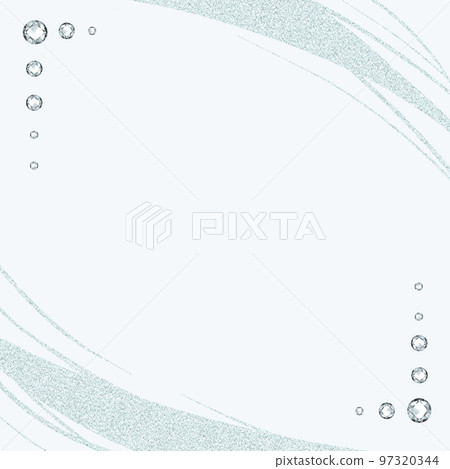 Stylish glitter line frame material 97320344