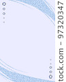 Stylish glitter line frame material 97320347