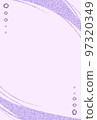 Stylish glitter line frame material 97320349