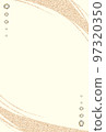 Stylish glitter line frame material 97320350