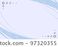 Stylish glitter line frame material 97320355