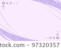 Stylish glitter line frame material 97320357