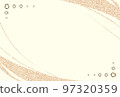 Stylish glitter line frame material 97320359