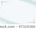 Stylish glitter line frame material 97320360
