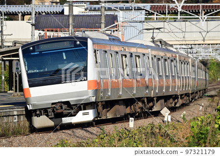 中央幹線上野原 JR 東日本 E233 系列 0 系列 H55 編隊（豐田） 97321179