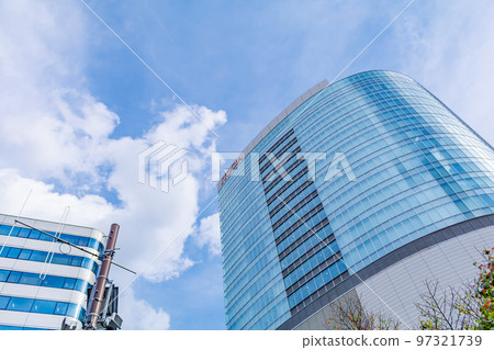 [東京都市風景] 有樂町周邊的都市風景 97321739