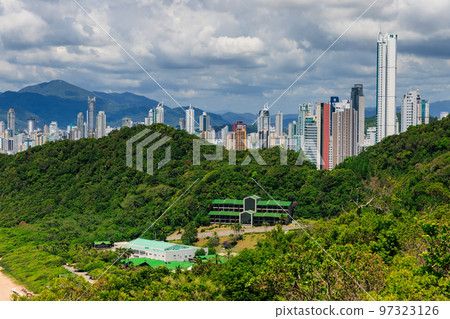 Balneario Camboriu in Brazil with skyscrapers 97323126