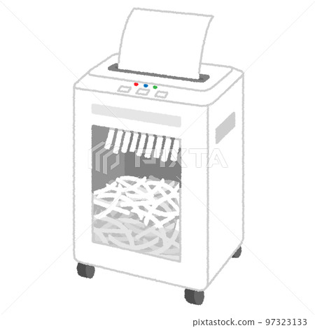 Illustration of shredder 97323133
