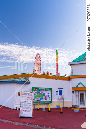 遊樂園風景（擁有日本最大摩天輪的遊樂園）格陵蘭 97326288