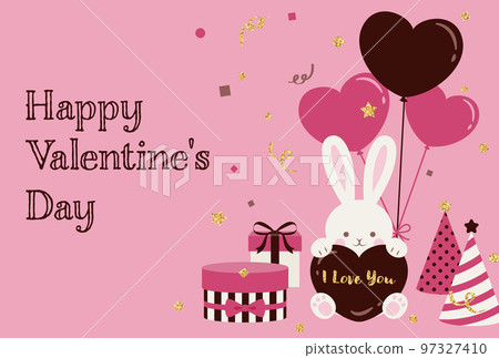 Cute icon set for Valentine's Day and birthday Cute icon set for Valentine's Day and birthday 97327410