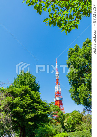 [Urban scenery of Tokyo] Urban scenery around Shiba Park 97328257