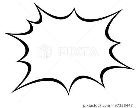 爆炸氣球（黑線、白漆） 97328447