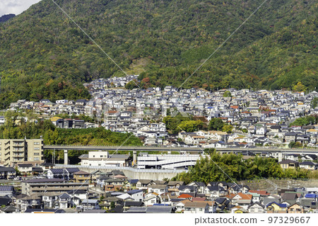 Residential area in Asaminami Ward, Hiroshima City, Hiroshima Prefecture Residential area in Asaminami Ward, Hiroshima City, Hiroshima Prefecture 97329667