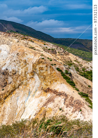 Zao Volcano Goshikidake Geosite Daikokuten Zao Volcano Goshikidake Geosite Daikokuten 97332113