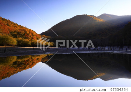 Tono City, Iwate Prefecture Autumn Sennin-Toge 97334264