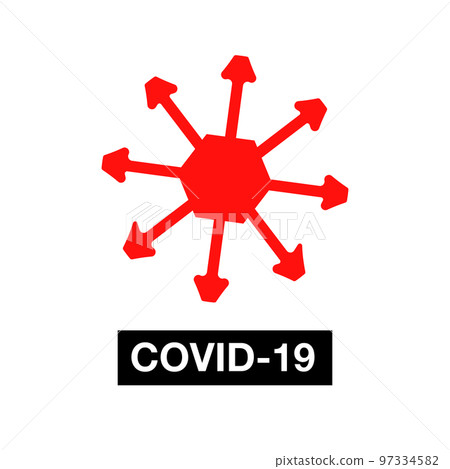 coronavirus icon. COVID19 icon. vector. coronavirus icon. COVID19 icon. vector. 97334582