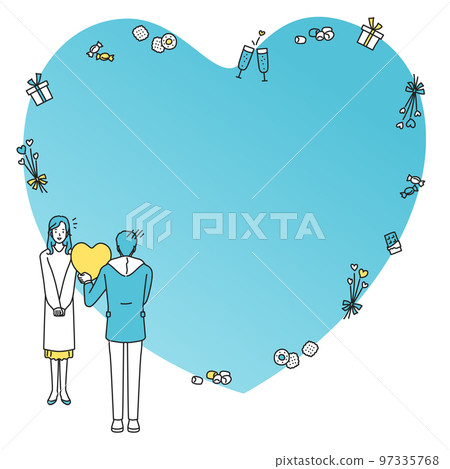 White day frame 97335768