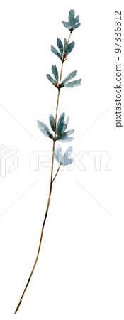 Lavender flower watercolor illustration. hand painted for weddings and invitations. Lavender flower watercolor illustration. hand painted for weddings and invitations. 97336312