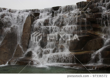 Park waterfall Park waterfall 97336572