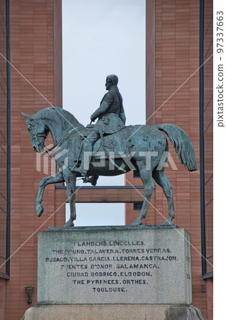 Equestrian Statue of Viscount Combermere, the prominent military Equestrian Statue of Viscount Combermere, the prominent military 97337663