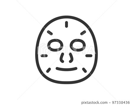 表情包圖標的插圖 表情包圖標的插圖 97338436