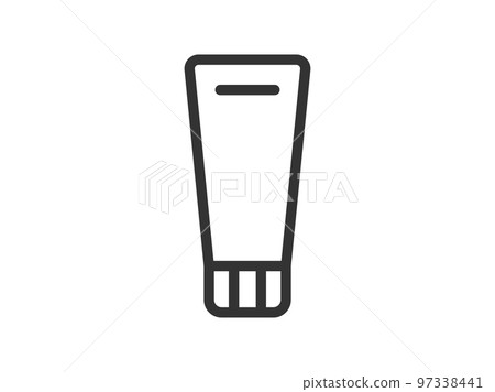 Illustration of hand cream icon Illustration of hand cream icon 97338441