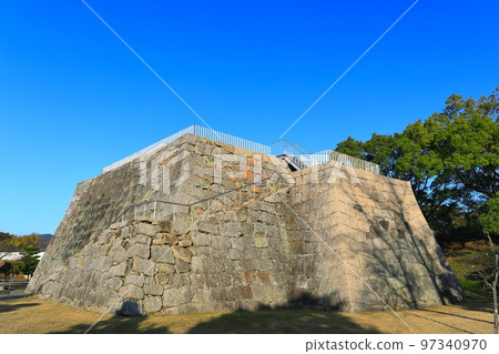 [Hyogo Prefecture] Ako Castle in sunny weather 97340970