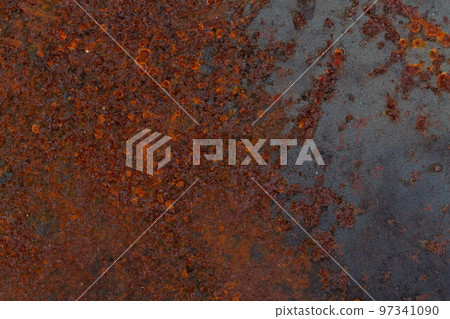 old rusty metal plate texture 97341090