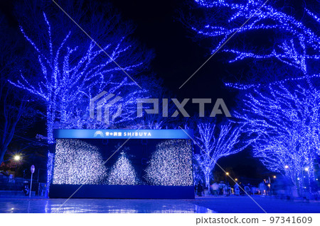 Blue Cave Illumination, Shibuya Ward, Tokyo Blue Cave Illumination, Shibuya Ward, Tokyo 97341609