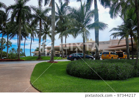 United States, Miami, Hotel Trump National Doral Golf Resort, Entrance 97344217
