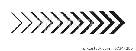 Arrow chevron icon. Arrow chevron icon. 97344290