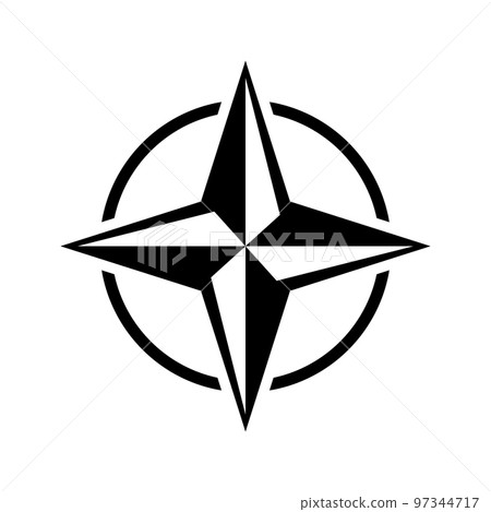 Compass icon. Compass icon. 97344717
