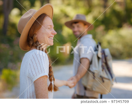 concept of embracing fresh air and engaging in outdoor activities 97345709