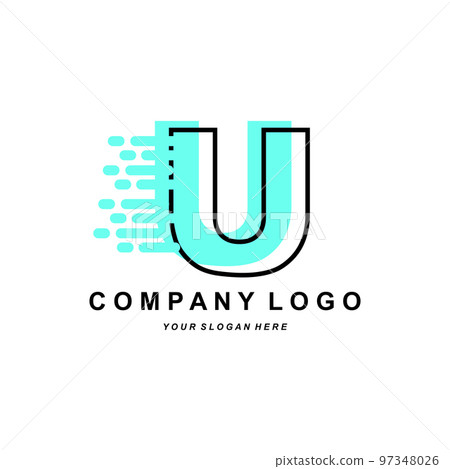 logo letter U corporate brand design, vector font illustration logo letter U corporate brand design, vector font illustration 97348026