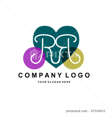 logo letter R company brand design, vector font illustration logo letter R company brand design, vector font illustration 97348032