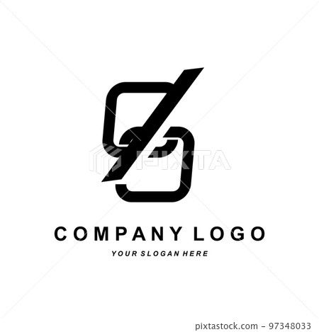 letter S logo corporate brand design, vector font illustration letter S logo corporate brand design, vector font illustration 97348033
