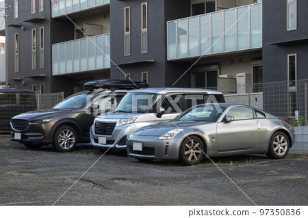 Outdoor parking lot collective housing 97350836