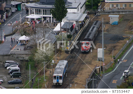 Atarizawa Line Atarizawa Station Atarizawa Line 100th Anniversary Commemorative Issue and Kiha 101 97353447
