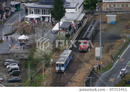 Atarizawa Line Atarizawa Station Atarizawa Line 100th Anniversary Commemorative Issue and Kiha 101 97353451