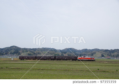 Aterazawa Line Near Uzen Kanazawa Side Aterazawa Line 100th Anniversary Commemorative Issue 97355359