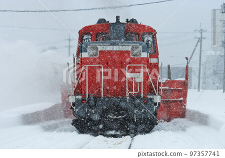 米坂線 小國～宇前松岡 JR東日本 DD14-317 + DE10-1680（長岡）德攝 97357741