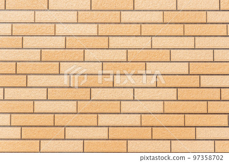 brown brick wall 97358702