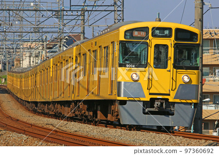 Vehicles running near Nishi-Tokorozawa Station 97360692