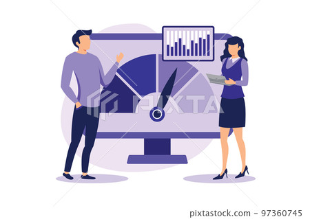 Benchmark testing illustration exclusive design inspiration 97360745
