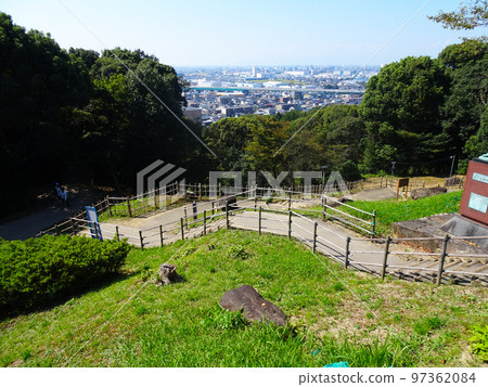View from Komakiyama Castle (Komaki City, Aichi Prefecture) October 2022 97362084
