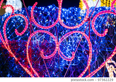 Christmas illumination Christmas illumination 97362229