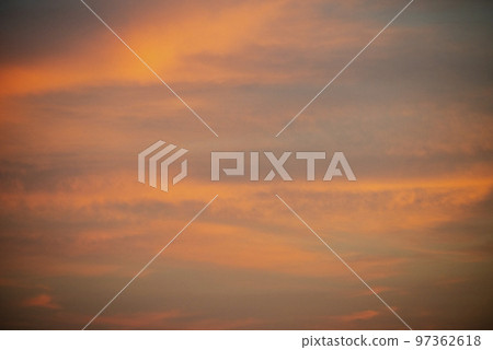 Sunset Dusk Evening Material [Tokyo] 97362618
