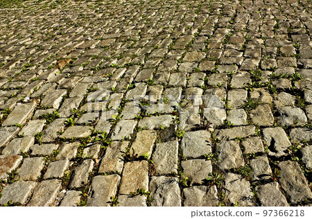 Paving stone closeup. 97366218