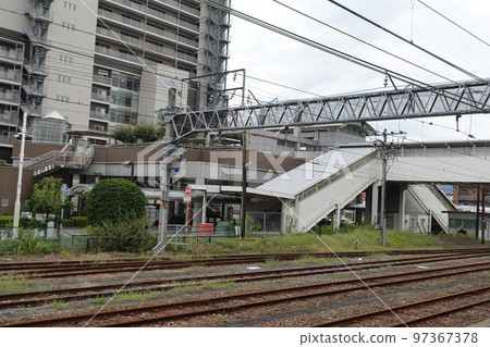 JR富士站鐵軌和立交橋 JR富士站鐵軌和立交橋 97367378