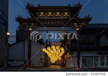 長崎新地中華街的中秋節 長崎新地中華街的中秋節 97367448